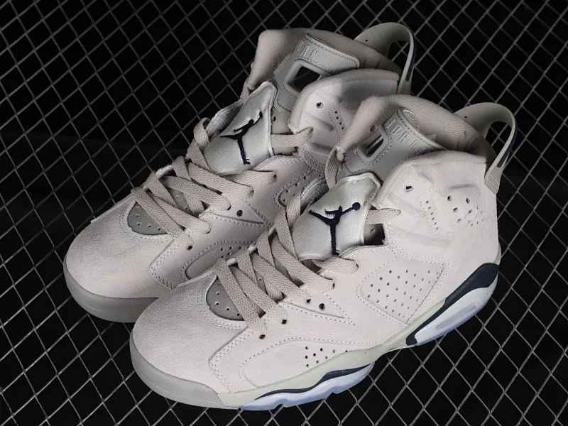All categories Air Jordan Jordan series basketball shoes Air Jordan 6 Air Jordan 6 Retro "Georgetown" AJ6 Joe 6 Georgetown gray blue CT8529-012